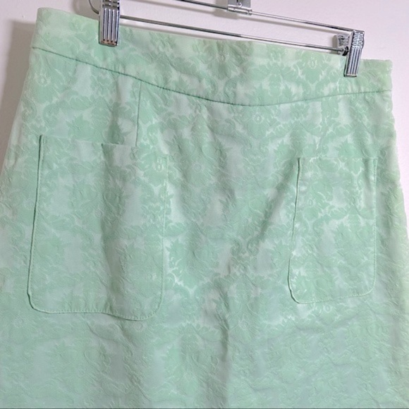 Anthropologie Turquoise Skirt - Picture 5 of 10